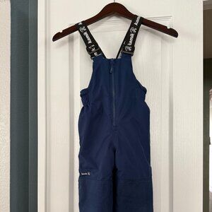 Kamik little kids snow pants, in size 3